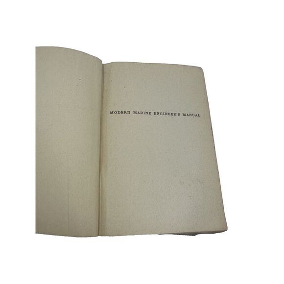 Modern Marine Engineers Manual Volume I 1941 Osbourne Boats - Picture 8 of 15